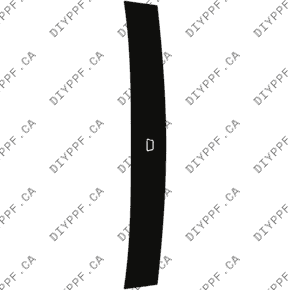 Bumper, Back 2022-2024 Porsche Taycan GTS Sport Turismo 24-22 4D SW PPF