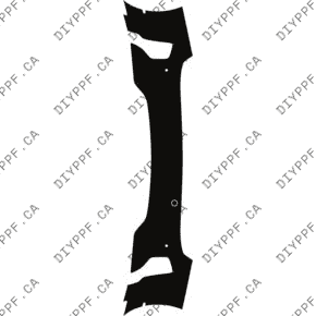 Front Bumper, w/ 4 Sensors 2022-2024 Porsche Taycan GTS Sport Turismo 24-22 4D SW PPF