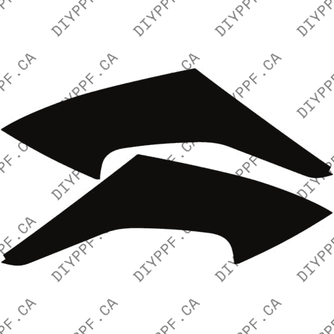 Fenders L & R, Wrapped 2022-2024 Porsche Taycan GTS Sport Turismo 24-22 4D SW PPF