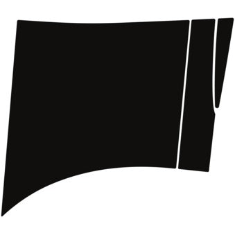 Wheel, Front Splash Left 2022-2024 Mercedes-Benz C Class w/ AMG Line 24-22 4D Sdn PPF