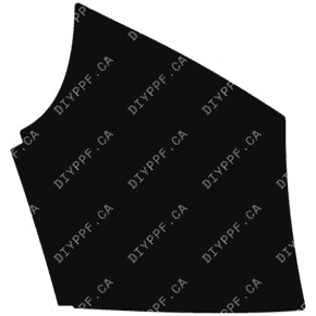 Fender, Right, Wrapped 2022-2023 Fiat 500X Sport/Yacht Club 23-22 4D SUV PPF