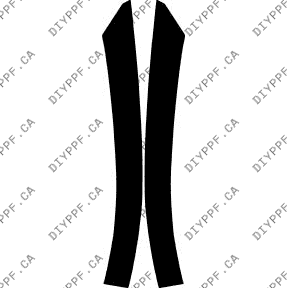 A Pillar 2022-2023 Fiat 500X Pop 23-22 4D SUV PPF