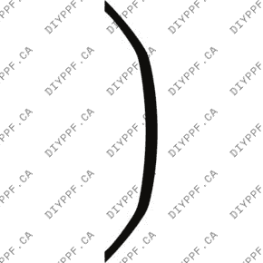 Bumper, Top 2022-2023 Mercedes-Benz EQB 23-22 4D SUV PPF