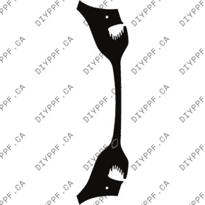 Bumper, w/ 2 Sensors 2022-2023 Mercedes-Benz EQB 23-22 4D SUV PPF