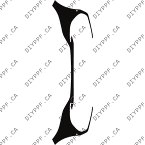 Bumper, w/ 2 Sensors 2022-2023 Mercedes-Benz EQB w/ AMG Line 23-22 4D SUV PPF