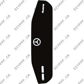 Tailgate, Bottom 2022-2023 Mercedes-Benz EQB w/ AMG Line 23-22 4D SUV PPF