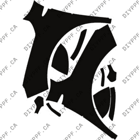 Fenders/Mirrors Full, Left & Right 2023-2024 Lincoln Corsair Standard/Reserve 24-23 4D SUV PPF