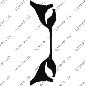 Bumper, w/ 2 Sensors 2023-2024 Mercedes-Benz EQS 450/450+ 24-23 4D SUV PPF