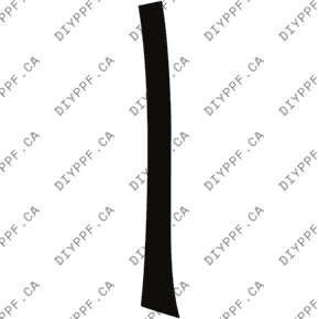 Door, A Pillar Right 2023-2024 Mercedes-Benz EQS 450/450+ 24-23 4D SUV PPF