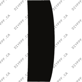 Roof, Rear 2023-2024 Mercedes-Benz EQS 450/450+ 24-23 4D SUV PPF