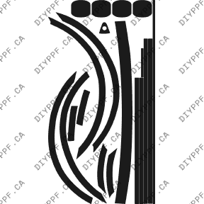 Appearance C 2003-2005 Acura TSX 05-03 4D Sdn PPF