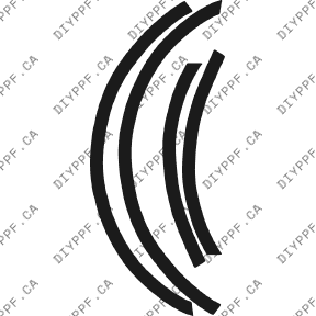 Wheel Lip Rear, L&R 2003-2005 Volkswagen New Beetle 05-03 2D Cpe/Conv PPF