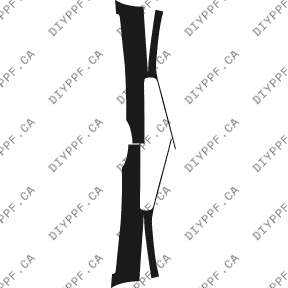 Front Bumper Part 2 2003-2011 Lincoln Town Car W/Plates 11-03 4D Sdn PPF