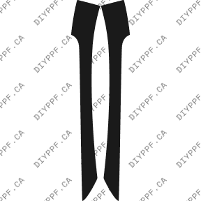 A Pillar 2004-2005 Toyota Sienna 05-04 MV PPF