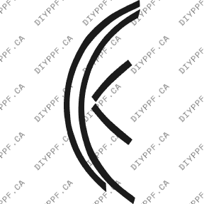 Wheel Lip Rear, L&R 2003-2004 Mercedes-Benz SL w/AMG Bumper 04-03 2D Cpe/Conv PPF