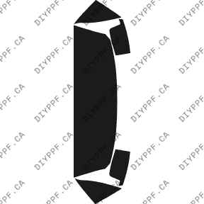 Hood/Fender/Mirrors 2004-2007 Volkswagen Touareg V6 w/o washers 07-04 4D SUV PPF