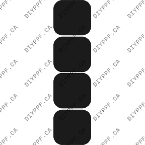 Door Handles 2004-2007 Volkswagen Touareg V6 w/o washers 07-04 4D SUV PPF