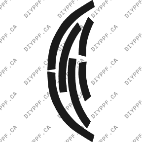 Wheel Lip Rear, L&R 2004-2007 Volkswagen Touareg V6 w/o washers 07-04 4D SUV PPF