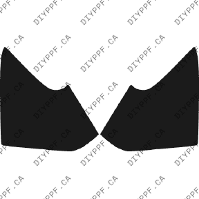 Fenders L & R 2004-2008 Chrysler Crossfire 08-04 2D Cpe/Conv PPF