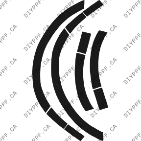 Wheel Lip Rear, L&R 2004-2008 Chrysler Crossfire 08-04 2D Cpe/Conv PPF