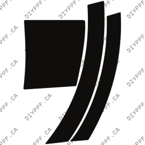 Wheel, Rear Splash Right 2023-2025 BMW X7 M60i 25-23 4D SUV PPF