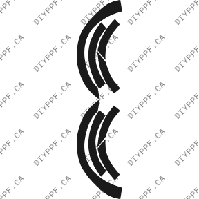 Wheel Lips 2004-2007 Buick Rainier 07-04 4D SUV PPF