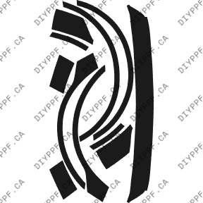 Appearance B Plus 2004-2006 Acura TL 06-04 4D Sdn PPF