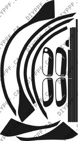 Appearance C Plus 2002-2004 Volvo S60 w/HL wipers 04-02 4D Sdn PPF