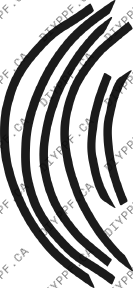 Wheel Lips 2002-2004 Volvo S60 w/HL wipers 04-02 4D Sdn PPF