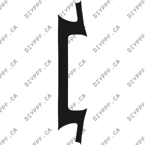 Bumper, Top Center 2002-2004 Volvo S60 w/HL wipers 04-02 4D Sdn PPF