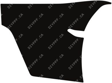 Wheel, Rear Splash Right 2023-2024 Porsche 911 GT3 RS 24-23 2D Cpe PPF