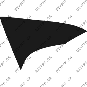 Fender, Left 2004-2007 BMW 5 Series 07-04 4D Sdn PPF