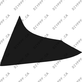 Fender, Right 2004-2007 BMW 5 Series 07-04 4D Sdn PPF