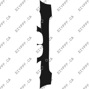 Bumper, Top 2004-2007 BMW 5 Series 07-04 4D Sdn PPF