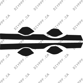 Grille(s) 2003-2003 BMW X5 IS 03-03 4D SUV PPF