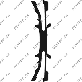 Bumper, Top 2003-2005 Mercedes-Benz CLK 500 05-03 2D Cpe PPF