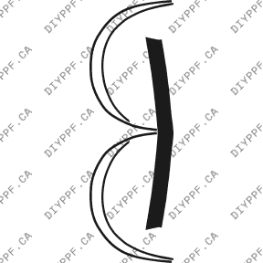 Appearance B 2004-2008 Cadillac XLR 08-04 2D Conv PPF