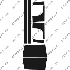 Rockers 2003-2005 Dodge Ram 05-03 Quad P/U PPF