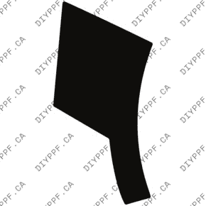 Wheel, Rear Splash Left 2023-2024 Dodge Hornet GT/GT Plus 24-23 4D SUV PPF