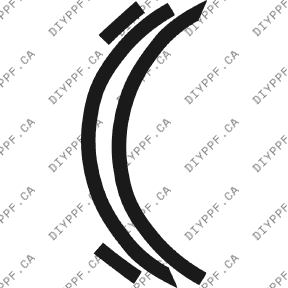 Wheel Lip Front, L&R 2004-2006 Mazda Mazda3 06-04 4D HB PPF