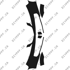 Acura MDX Base (2004-2006) Front Bumper Paint Protection Film (PPF) Kit – 4-Door SUV