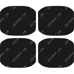 Acura MDX Base (2004–2006) Door Handles Paint Protection Film (PPF) Kit – 4-Door SUV