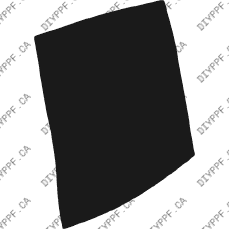 Acura MDX Base (2004–2006) Middle Left Bumper Paint Protection Film (PPF) Kit – 4-Door SUV