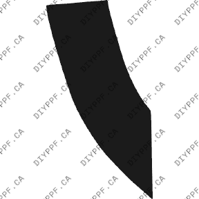 Bumper, Bottom Left 2004-2006 Acura MDX 06-04 4D SUV PPF