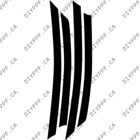 Headlamps 2023-2024 Genesis G90 3.5T AWD/3.5T E-Supercharger AWD 24-23 4D Sdn PPF