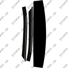 Roof & A Pillar 2023-2024 Genesis G90 3.5T AWD/3.5T E-Supercharger AWD 24-23 4D Sdn PPF