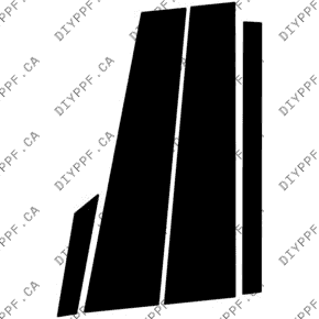 Door, B Pillar Left 2023-2024 Genesis G90 3.5T AWD/3.5T E-Supercharger AWD 24-23 4D Sdn PPF