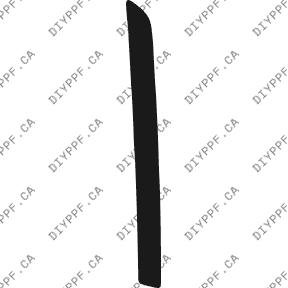 Bumper, Middle Left 2004-2007 Volvo S40 07-04 4D Sdn PPF