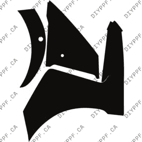 Bumper, Right w/ 2 Sensors 2023-2024 Lexus RZ 300e/450e Premium/Luxury 24-23 4D SUV PPF