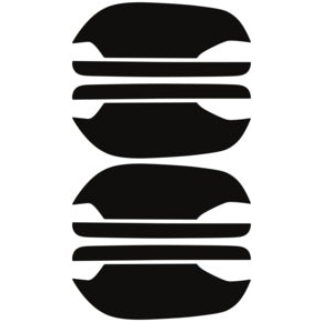 Door Handles 2023-2024 Maserati Grecale GT/Modena 24-23 4D SUV PPF